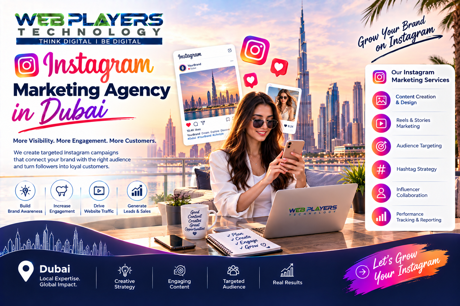 Instagram Marketing Agency Dubai for Business Growth